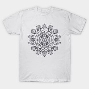 Mandala Flower Pattern T-Shirt